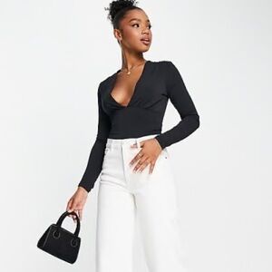 Abercrombie and Fitch V-neck Bodysuit